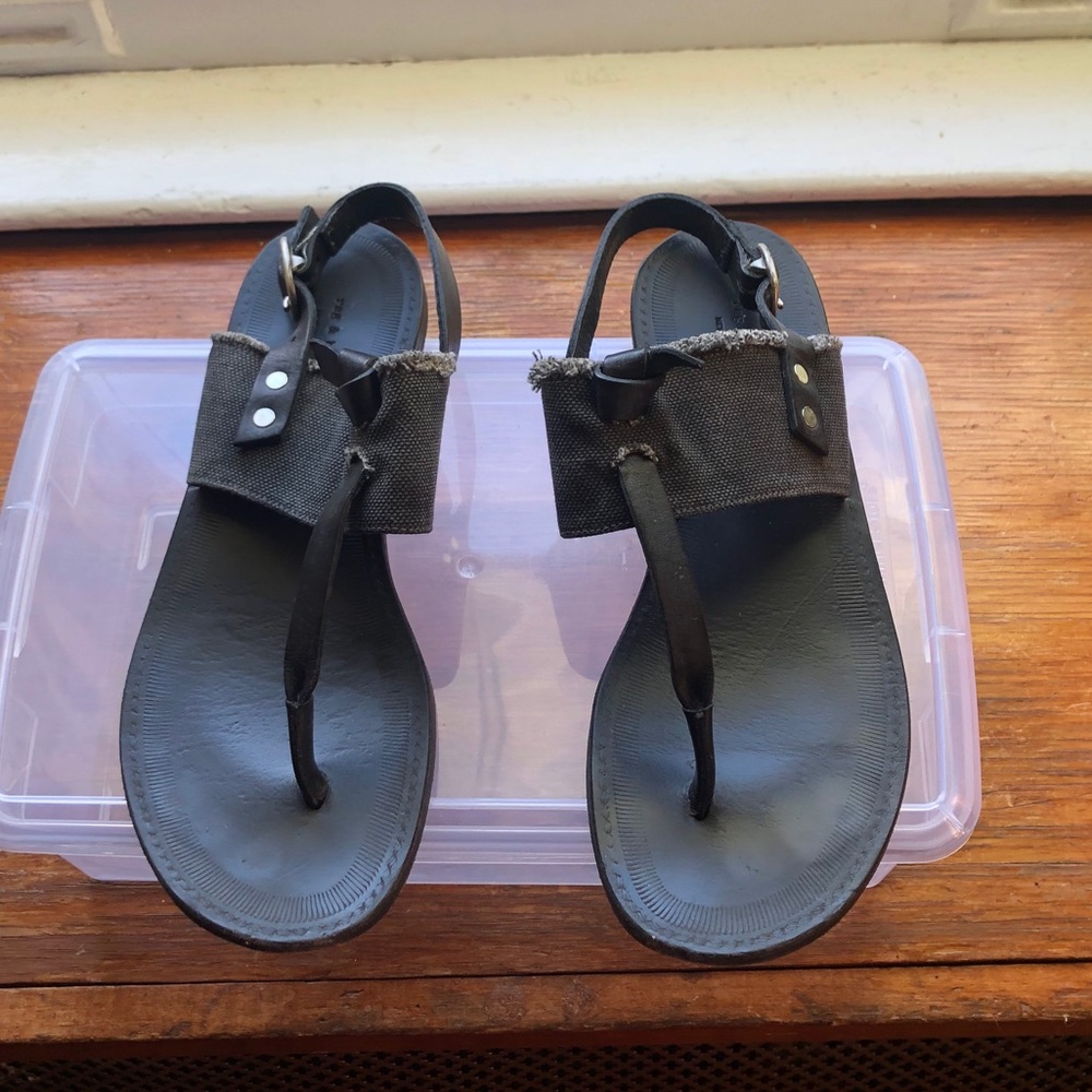 Rag and bone black sandals